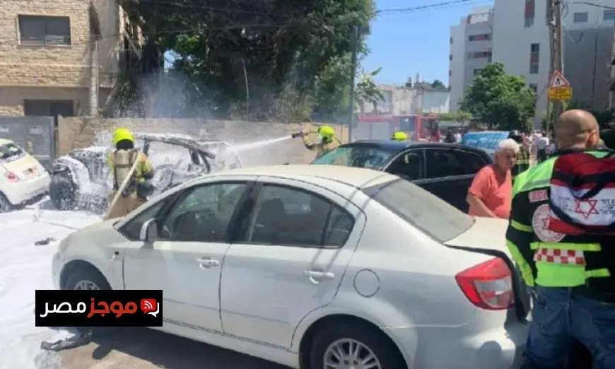انفجار سيارة في وسط إسرائيل يُسفر عن إصابة خمسة أشخاص