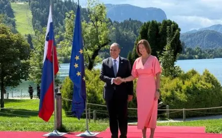 وزيرة خارجية سلوفينيا تبرز أهمية مشاركة مصر في منتدى بليد وتؤكد اعتزاز بلادها بذلك