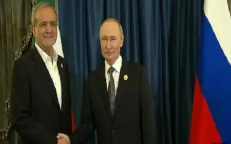 بوتين يلتقي الرئيس الإيراني في بكين لتعزيز العلاقات الثنائية