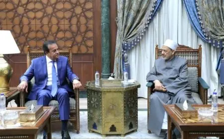 توقيع بروتوكول تعاون مشترك بين الأزهر ووزارة الصحة بحضور الطيب وعبد الغفار