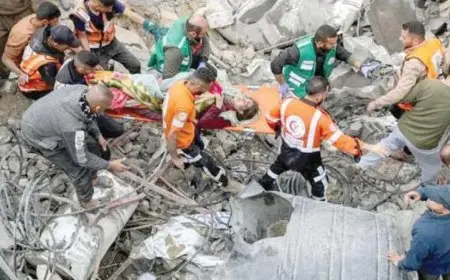 استشهاد 10 فلسطينيين في غارات الاحتلال الإسرائيلي على غزة