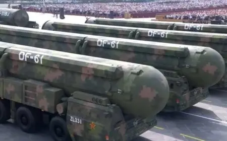 الصين تكشف لأول مرة عن ثالوثها النووي خلال العرض العسكري ليوم النصر