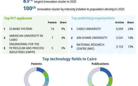 جامعة القاهرة تحقق تقدمًا ملحوظًا في مؤشر الابتكار العالمي 2025