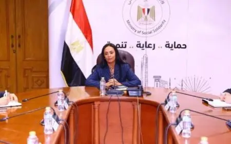 وزيرة التضامن الاجتماعي تقود اجتماعاً هاماً لمتابعة الحصر الوطني للحضانات