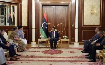 رئيس المجلس الرئاسي الليبي يناقش الأوضاع الراهنة في طرابلس مع مسؤولة أممية