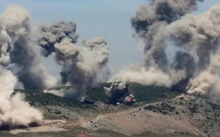 هجوم إسرائيلي يستهدف بلدة شبعا في لبنان ويؤدي لمقتل شخص واحد