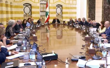 جلسة حيوية لمجلس الوزراء اللبناني لبحث خطة نزع سلاح حزب الله