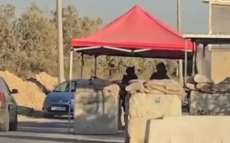 استشهاد فلسطيني برصاص الاحتلال الإسرائيلي قرب حاجز المربعة في نابلس جنوب غرب الضفة الغربية