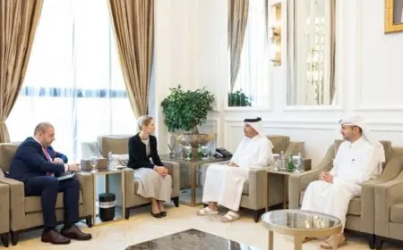 رئيس وزراء قطر يناقش مع الاتحاد الأوروبي مستجدات الوضع في غزة