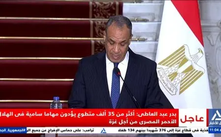 35 ألف متطوع في الهلال الأحمر المصري يقدمون الدعم الإنساني السامي لغزة