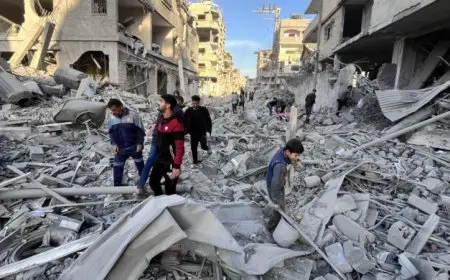 استشهاد 9 مدنيين نتيجة قصف الاحتلال المستمر على غزة وخان يونس