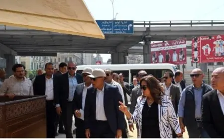 مدبولي يراقب تقدم أعمال تطوير سوق العتبة في قلب القاهرة صور حصرية