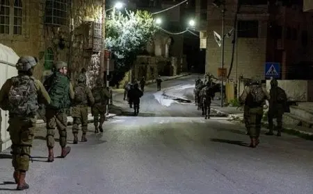 إصابة 17 فلسطينيًا في اقتحام قوات الاحتلال لمدينة طوباس