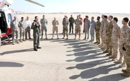 انطلاق أنشطة تدريبية مكثفة في المناورة المصرية الأمريكية المشتركة النجم الساطع 2025