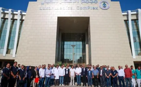 وزير الصحة ومحافظ الأقصر يتوجهان لتفقد المنشآت الطبية الهامة لتعزيز خدمات الرعاية الصحية