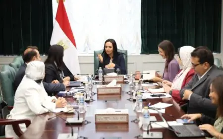 مايا مرسي تبرز أهمية التعاون بين وزارة التضامن الاجتماعي وبرنامج الأمم المتحدة الإنمائي في مصر