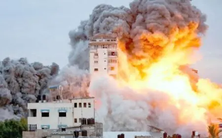 استشهاد 4 فلسطينيين ووقوع إصابات جراء قصف الاحتلال لمناطق متفرقة في غزة