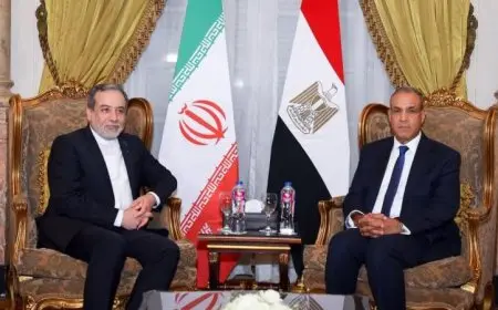 وزير الخارجية المصري يلتقي نظيره الإيراني في القاهرة لدراسة تعزيز العلاقات الثنائية