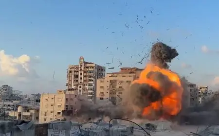 استشهاد 15 فلسطينيا جراء العدوان الإسرائيلي المتواصل على غزة