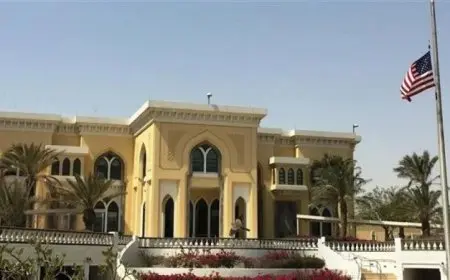 السفارة الأمريكية في قطر تحذر مواطنيها من مغادرة أماكنهم وتدعوهم للبقاء في أمان