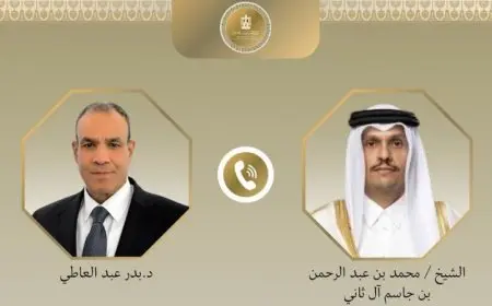 وزير الخارجية المصري يعبر عن دعم بلاده الكامل ووقوفها إلى جانب دولة قطر الشقيقة