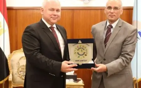 القومي للبحوث يستقبل فاديم زايتشكوف مدير المراكز الثقافية الروسية في مصر لتعزيز التعاون الثقافي