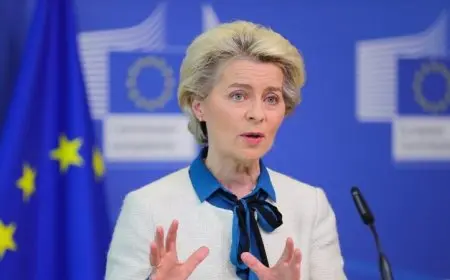 رئيسة المفوضية الأوروبية تقترح تعليق جزئي على الشراكة التجارية مع إسرائيل