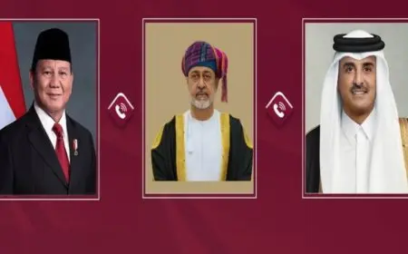 أمير قطر يناقش مع رئيسي إندونيسيا وعمان تعزيز الأمن الإقليمي من خلال اتخاذ إجراءات فعالة