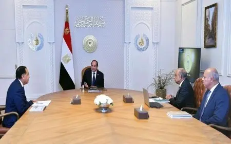 الرئيس السيسي يؤكد على تعزيز استخدام الطاقات المتجددة لتحقيق التنمية المستدامة