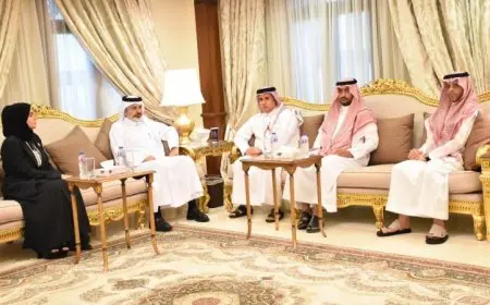 السفير عبدالله المطر يؤكد دعم السعودية القوي لقطر عبر صور رسمية