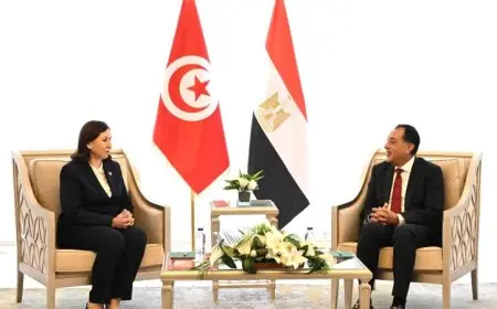 رئيسة الحكومة التونسية تبرز دور مصر الحيوي في وقف الحرب على غزة