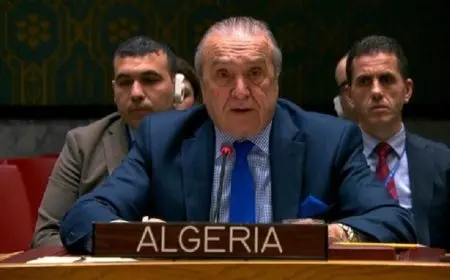 مندوب الجزائر يندد بالهجوم الإسرائيلي على الدوحة ويصفه بانتهاك صارخ للقانون الدولي