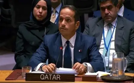 رئيس وزراء قطر يشيد بدعم مجلس الأمن الدولي بعد الهجوم الإسرائيلي