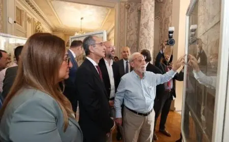 وزير الاتصالات يطلق معرض الطوابع البريدية في مركز إبداع مصر الرقمية