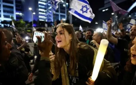 تظاهرات حاشدة لآلاف الإسرائيليين amid مخاوف على مصير الرهائن في غزة