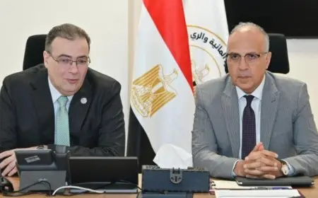 وزير الري ورئيس التنظيم والإدارة يتعاونان لتعزيز أعمال التطوير المؤسسي في وزارة الري