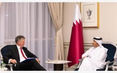 مستشار الأمن القومي البريطاني يعلن رفضه التام لأي اعتداء على قطر