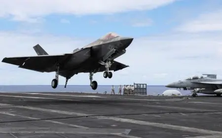 أمريكا تعزز وجودها العسكري في بورتوريكو بنشر 5 طائرات إف-35 وسط توترات متصاعدة مع فنزويلا