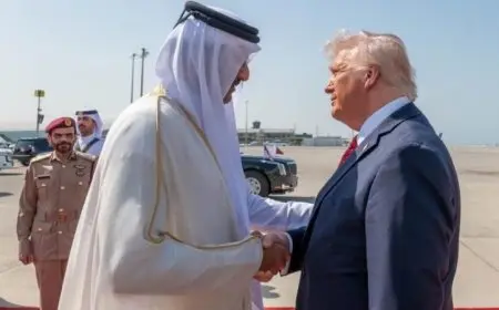 ترامب يشيد بقطر كحليفة رائعة ويحث إسرائيل على توخي الحذر