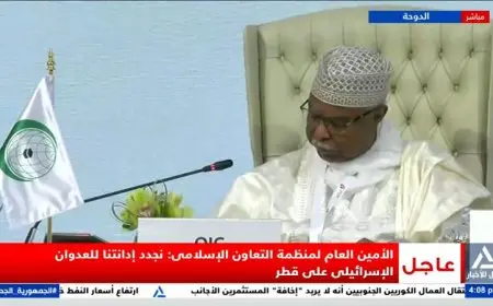 أمين عام منظمة التعاون الإسلامي يدين بشدة العدوان الإسرائيلي على قطر