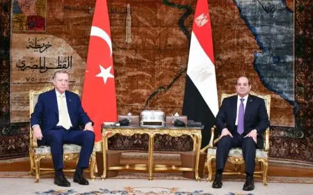 السيسي وأردوغان يعززان العلاقات المصرية التركية بزيادة الزخم والتعاون