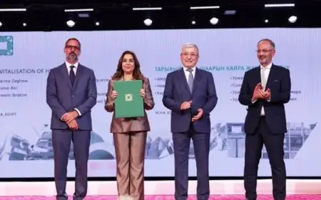 وزيرة التنمية المحلية تفوز بجائزة الآغا خان لمشروع إحياء إسنا التاريخية