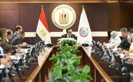 وزير الصحة يناقش شراكة استراتيجية مع برنامج الأمم المتحدة الإنمائي لتعزيز القطاع الصحي