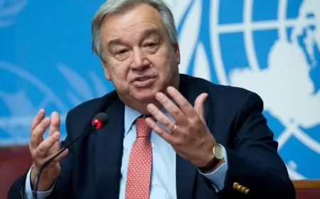 جوتيريش يصف الأوضاع في غزة بأنها غير مقبولة أخلاقيا وسياسيا وقانونيا