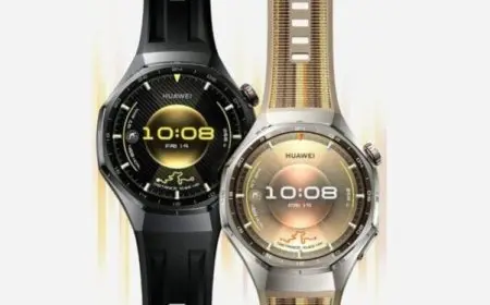 هواوي تطلق ساعات Huawei Watch GT 6 الجديدة ببطارية تدوم حتى 21 يومًا