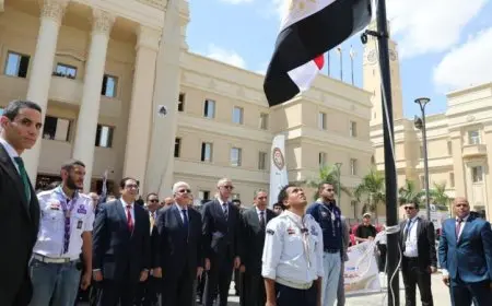 وزير التعليم العالي يفتتح العام الدراسي الأول في جامعة القاهرة الأهلية بالصور