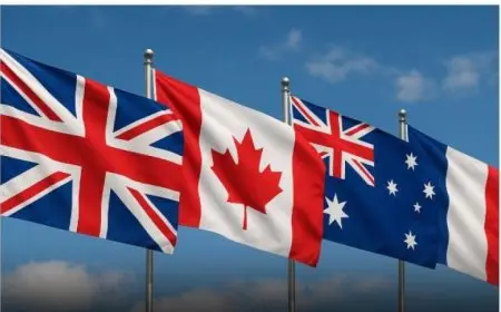 بريطانيا وكندا وأستراليا تعترف رسميا بالدولة الفلسطينية في خطوة تاريخية