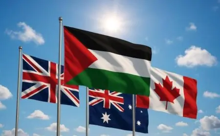 الكويت تعبر عن ثقتها بقرار بريطانيا وأستراليا وكندا الاعتراف بدولة فلسطين