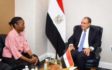 وزير الخارجية يناقش مع رئيسة مجموعة الأزمات الدولية أحدث التطورات في المنطقة