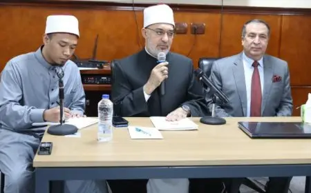 مفتي الجمهورية يكشف عن منهج القاضي في مواجهة النوازل الحديثة من خلال صور مميزة